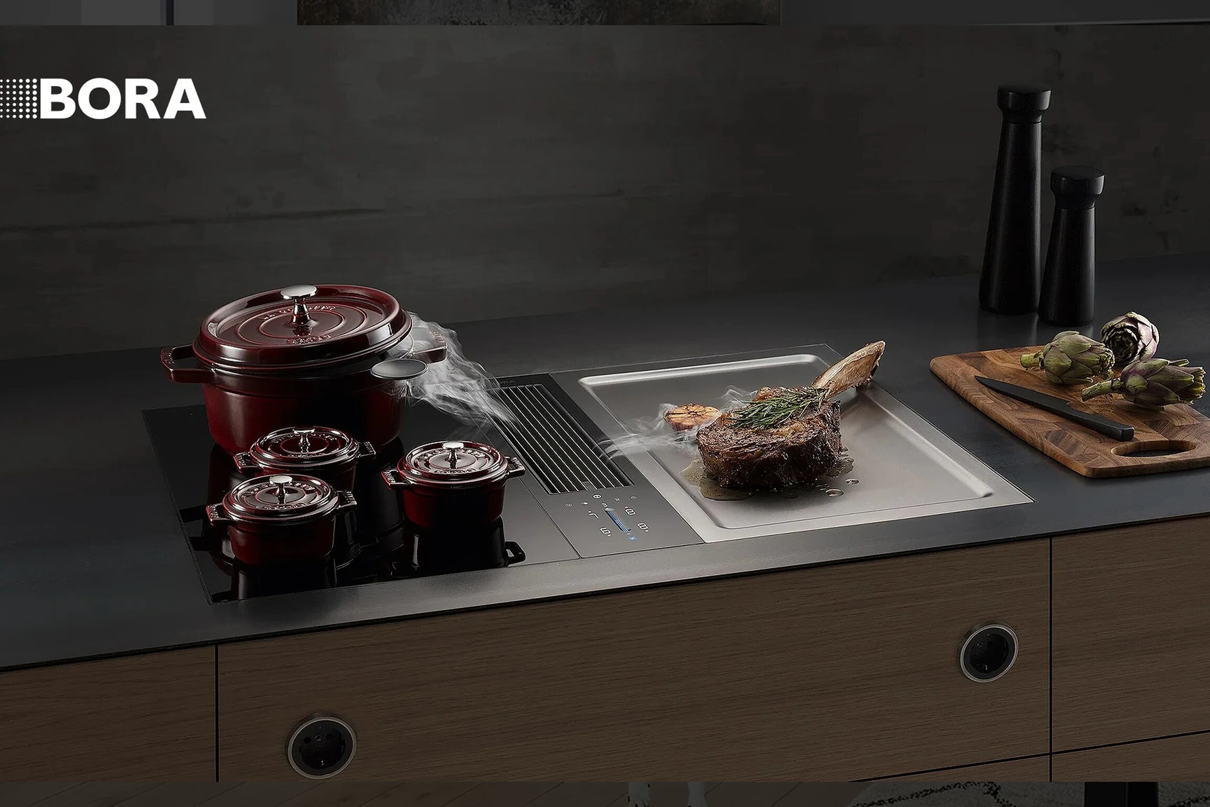 BORA CLASSIC 2.0 - PLAQUE DE CUISSON AVEC HOTTE INTÉGRÉE