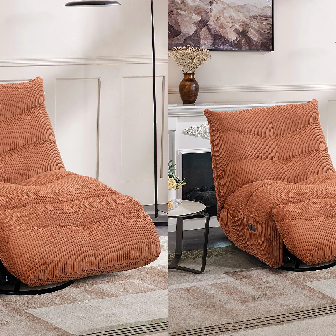 Bubble - Fauteuil électrique rocking-chair pivotant