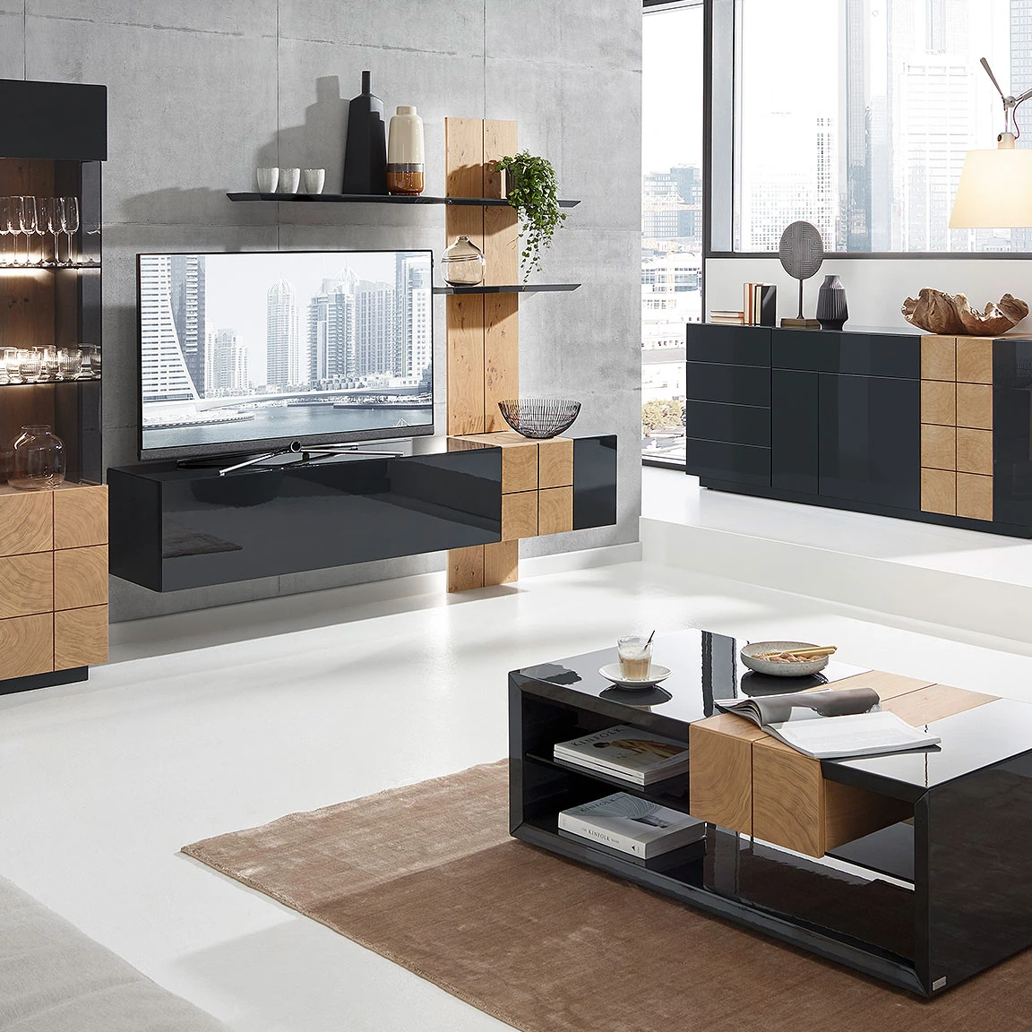 Cegid - Meuble TV composable et table basse