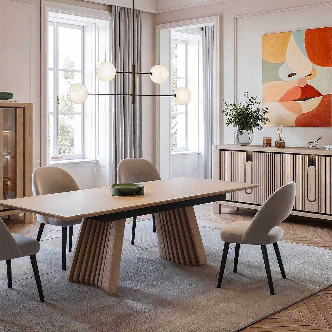 Dahlia - Enfilade 4 portes