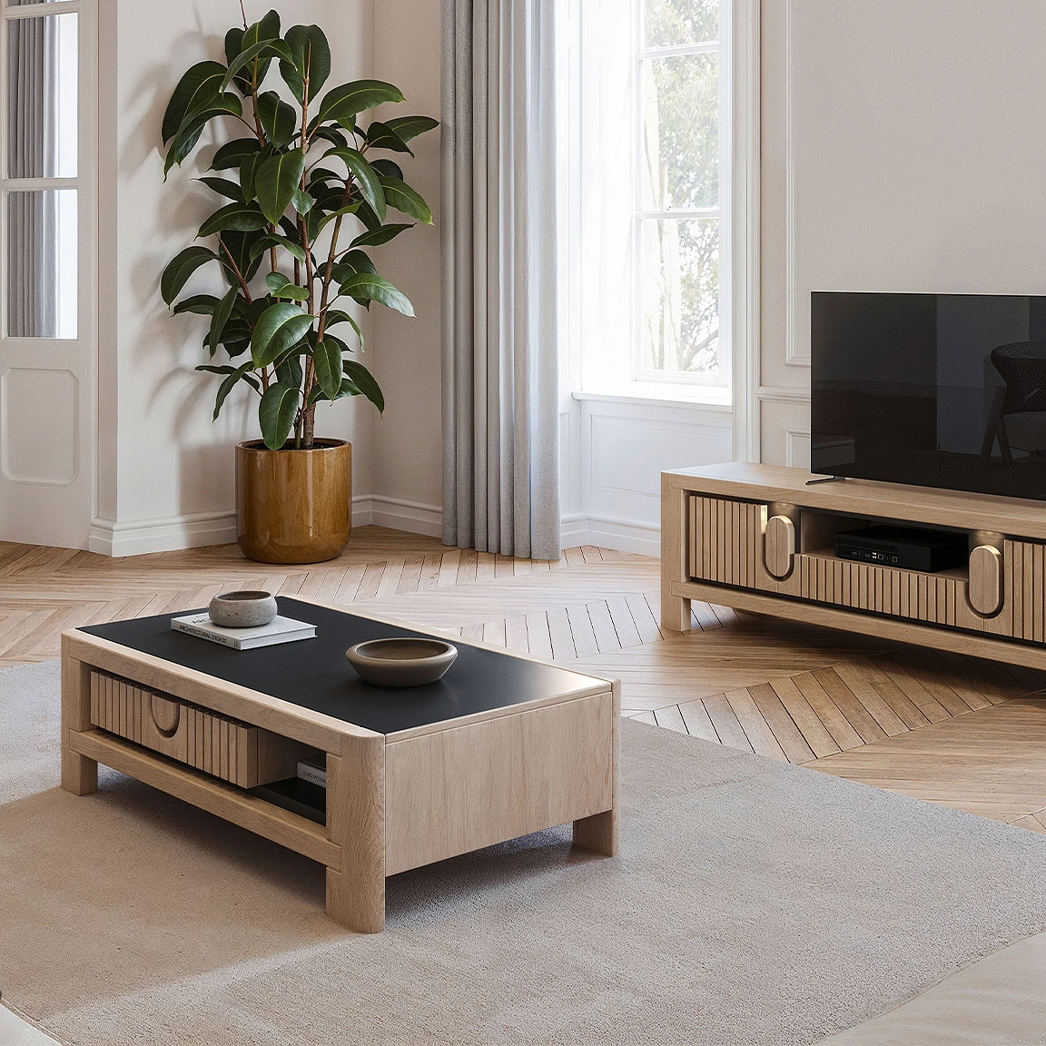 Dahlia - Meuble TV et table basse