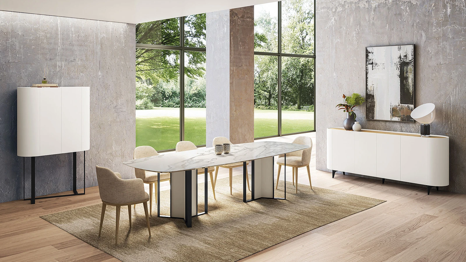 Divin - Enfilade 4 portes