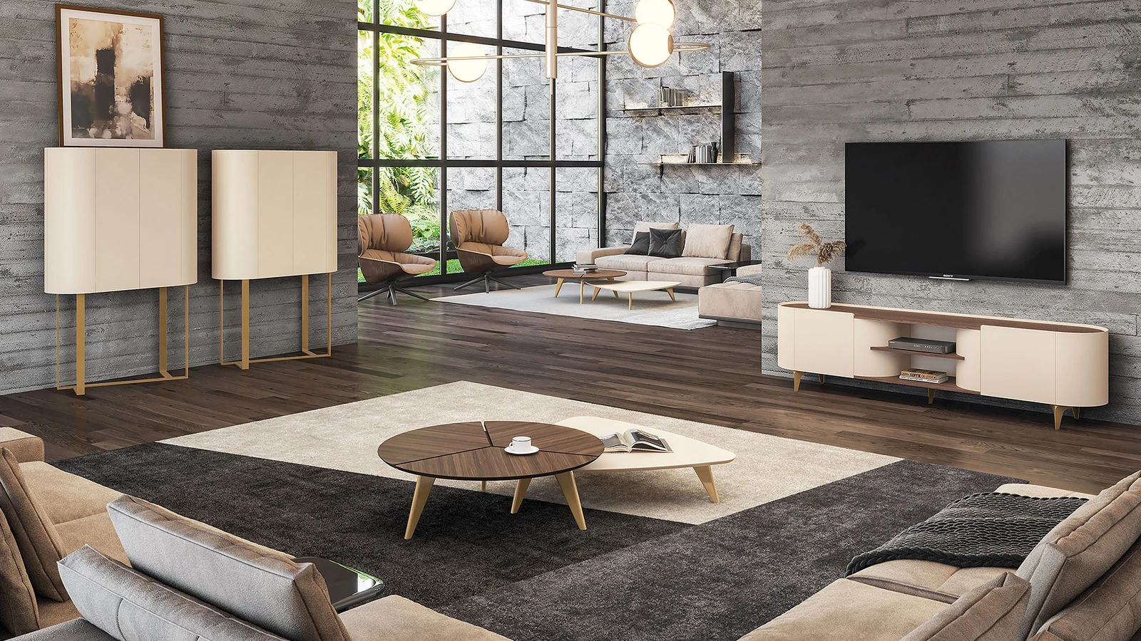 Divin - Table basse et meuble TV