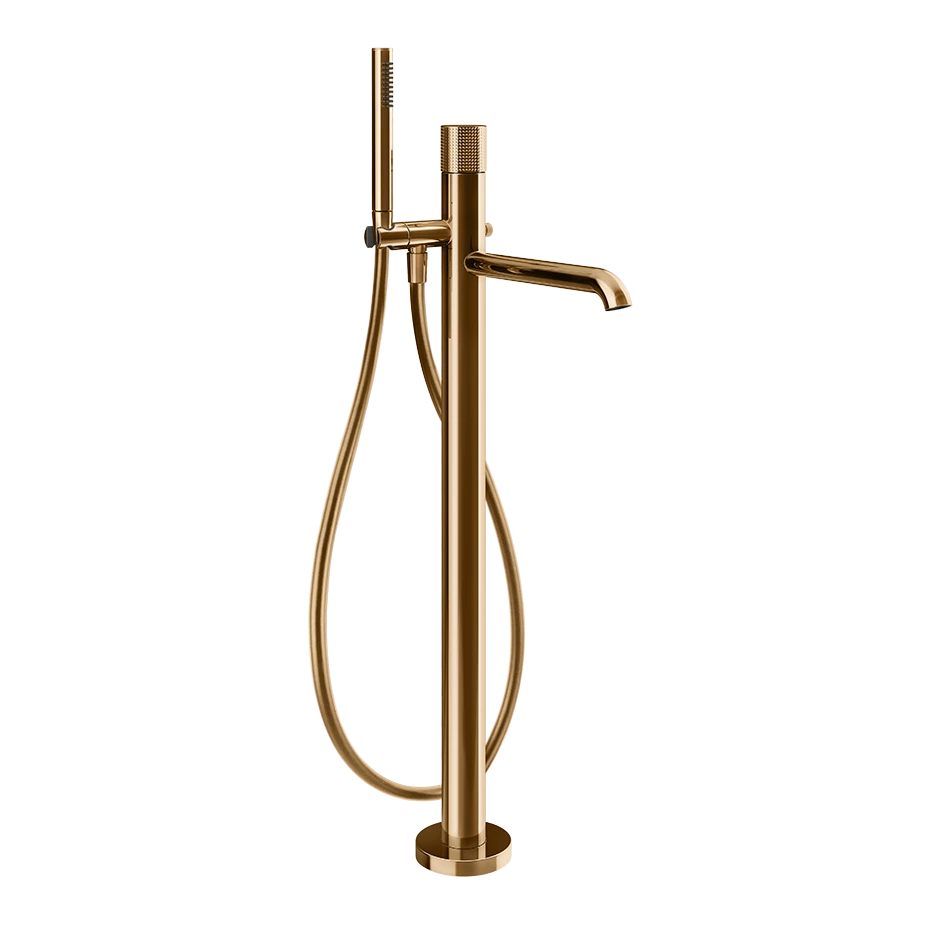 Mitigeur bain et douche Habito · Bronze chaud PVD