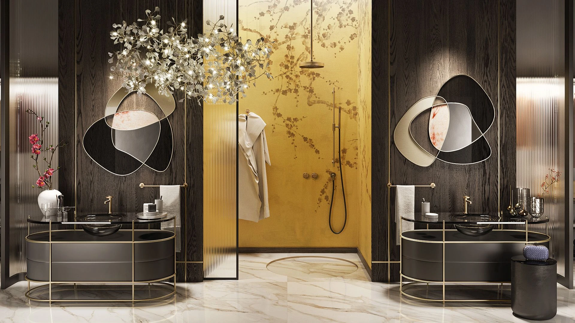 Mitigeur bain et douche Anello