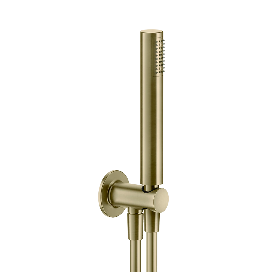 Colonne et set de douche Inciso · Laiton brossé PVD