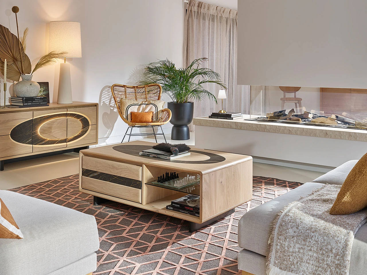 Eros - Meuble TV et table basse