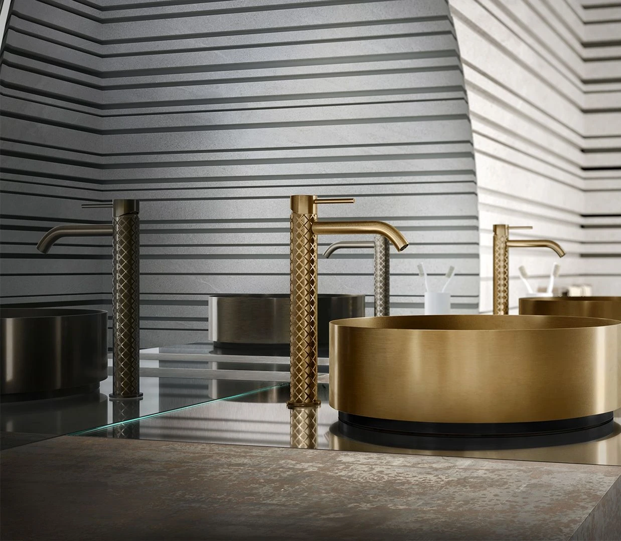 Colonne et set de douche Gessi316