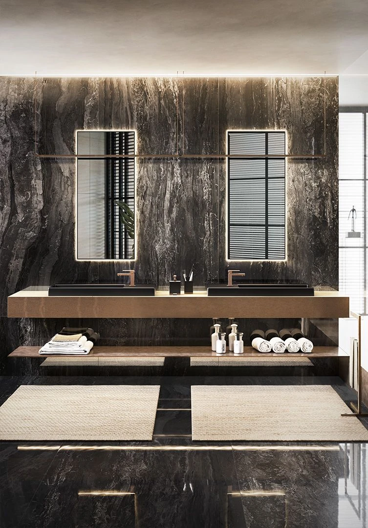 Mitigeur bain et douche Rettangolo