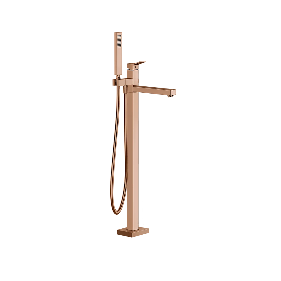 Mitigeur bain et douche Rettangolo K · Cuivre PVD