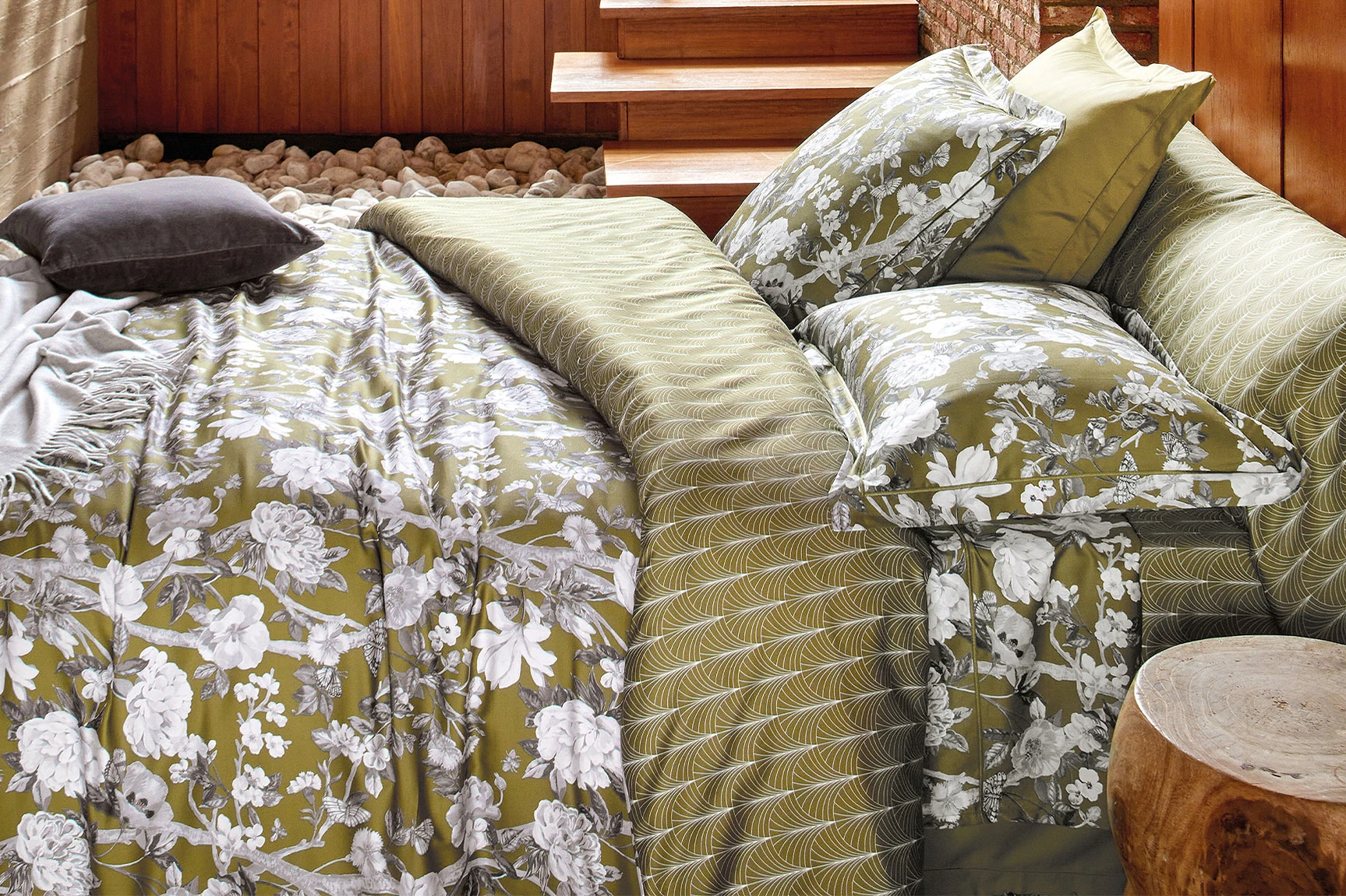Housse de couette Olive