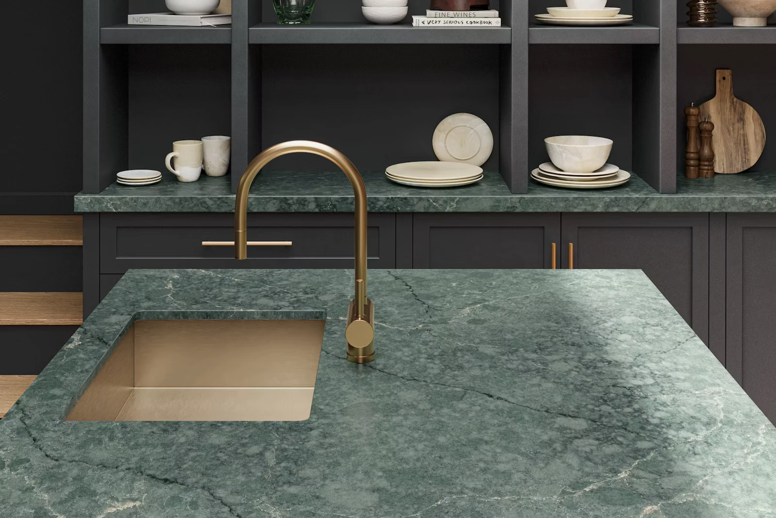 Silestone Jardin Emerald