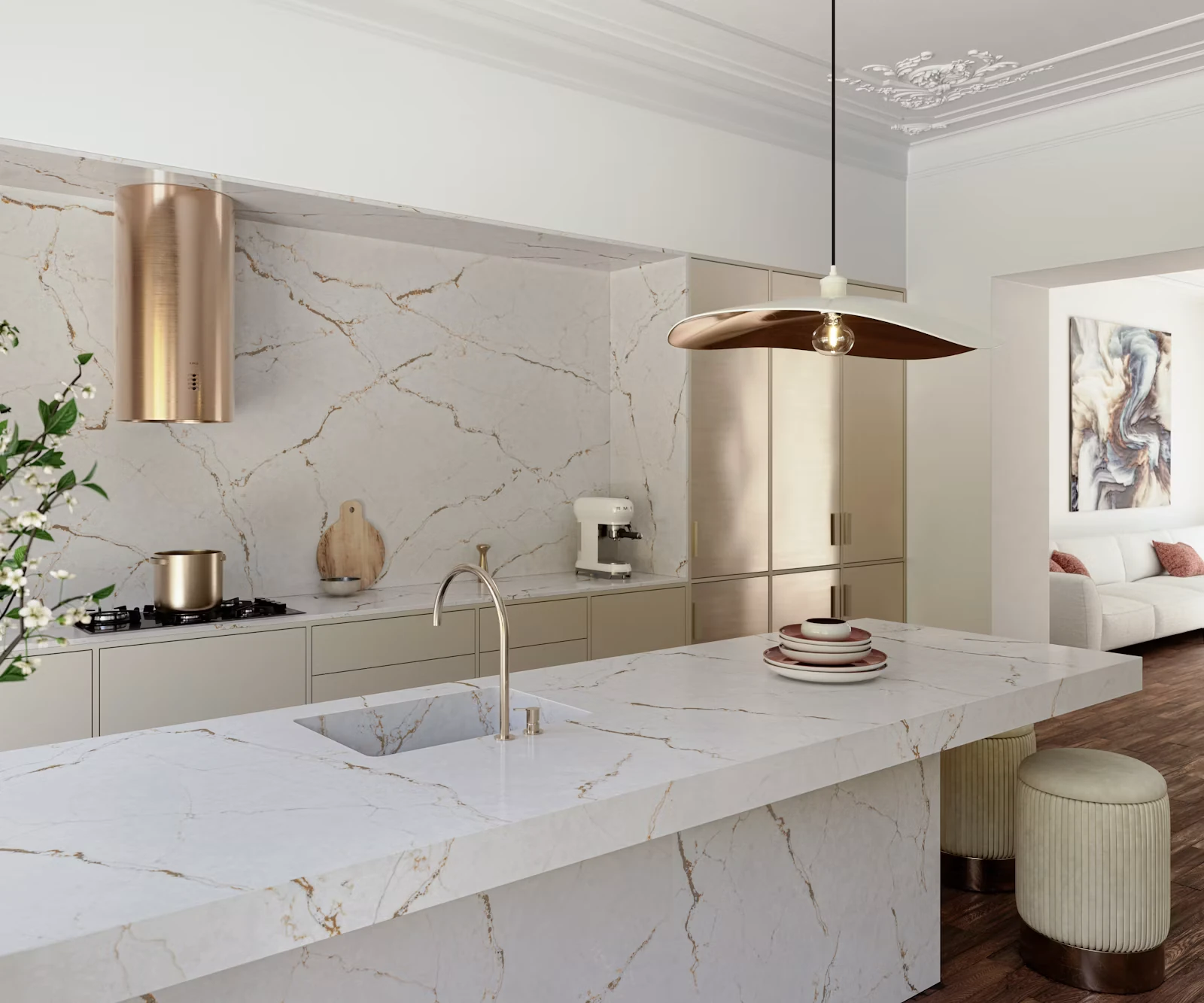 Silestone Versailles Ivory