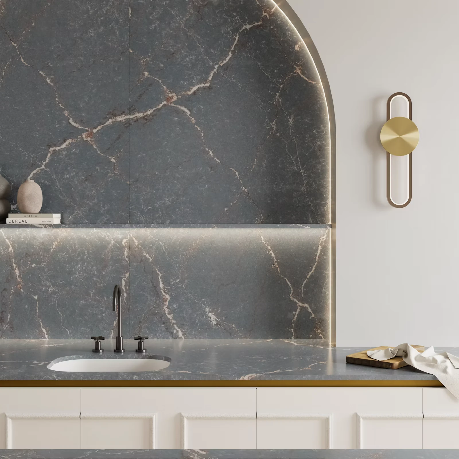 Silestone Parisien Bleu