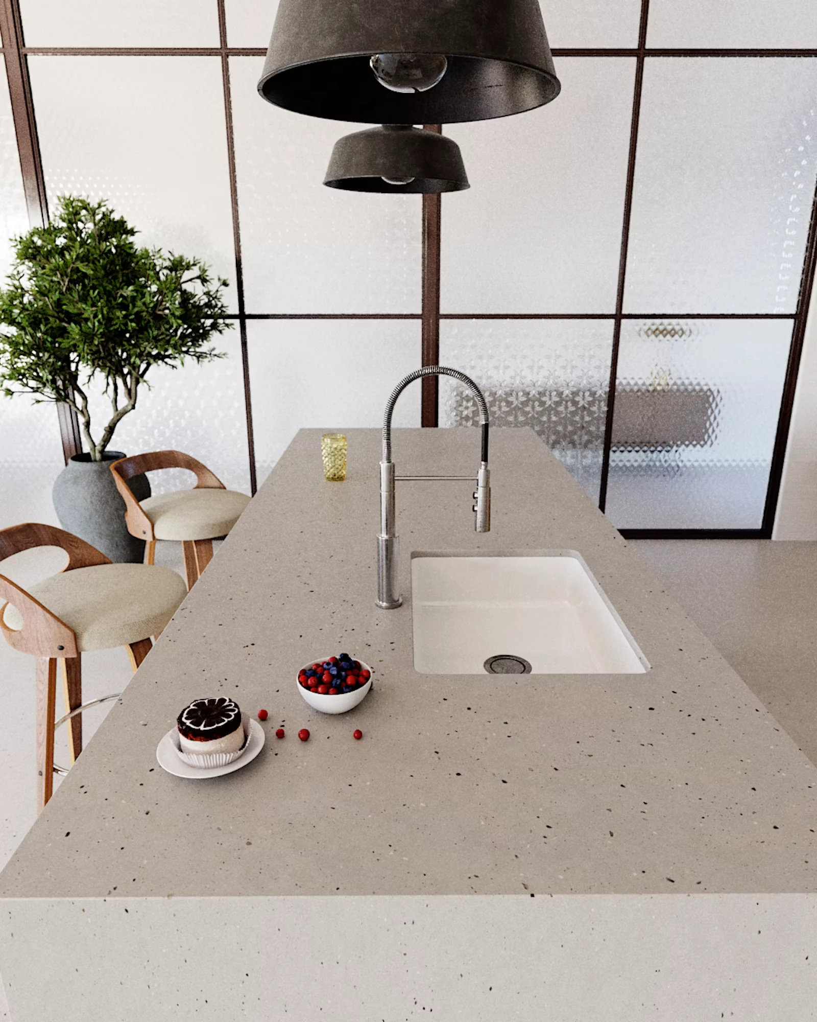 Silestone Concrete Pulse