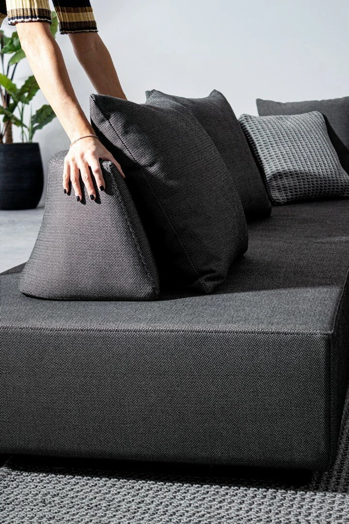 Piper anthracite - Canapé de jardin