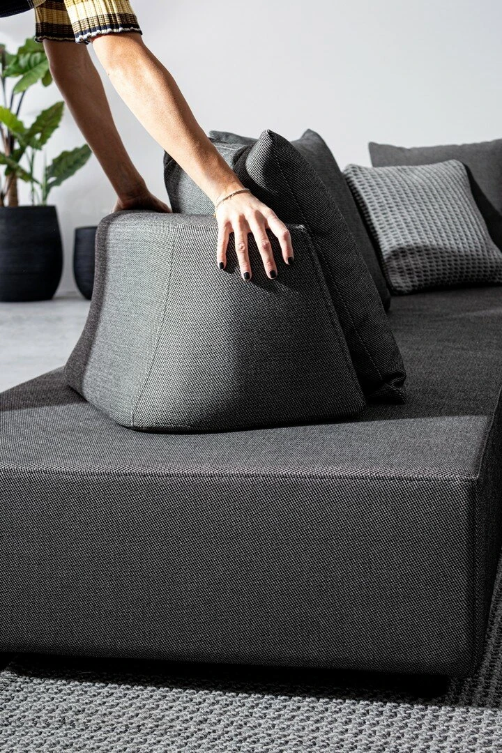 Piper anthracite - Canapé de jardin
