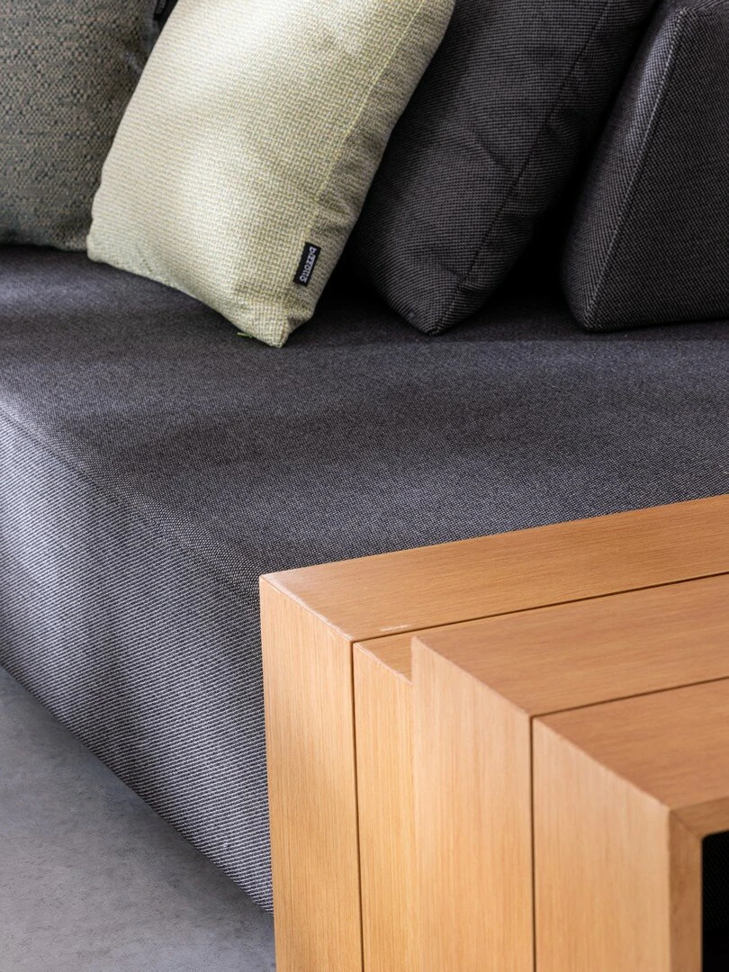 Piper anthracite - Canapé de jardin