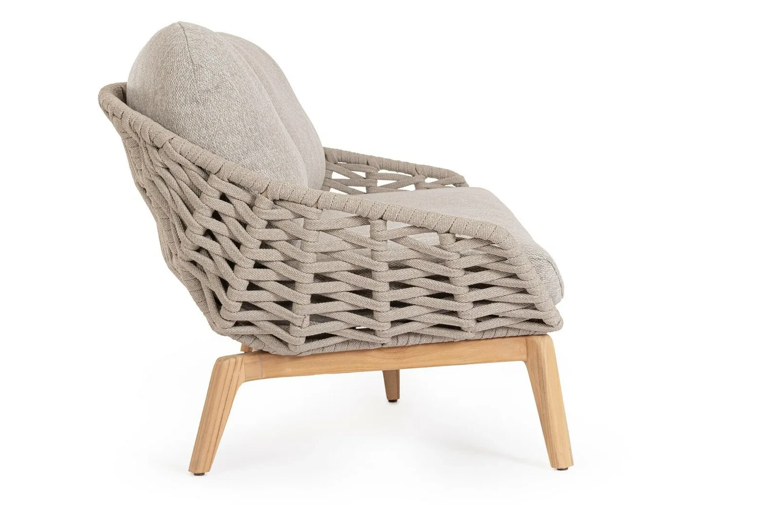 Tamires beige - Canapé de jardin 2 places