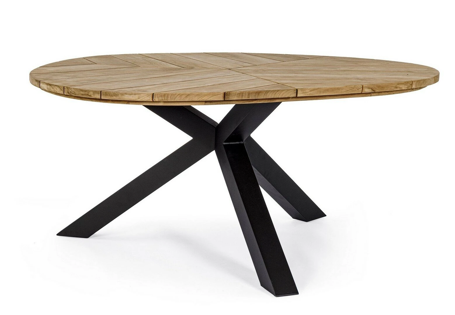 Palmdale carbon - Table de jardin ronde Ø 160 cm