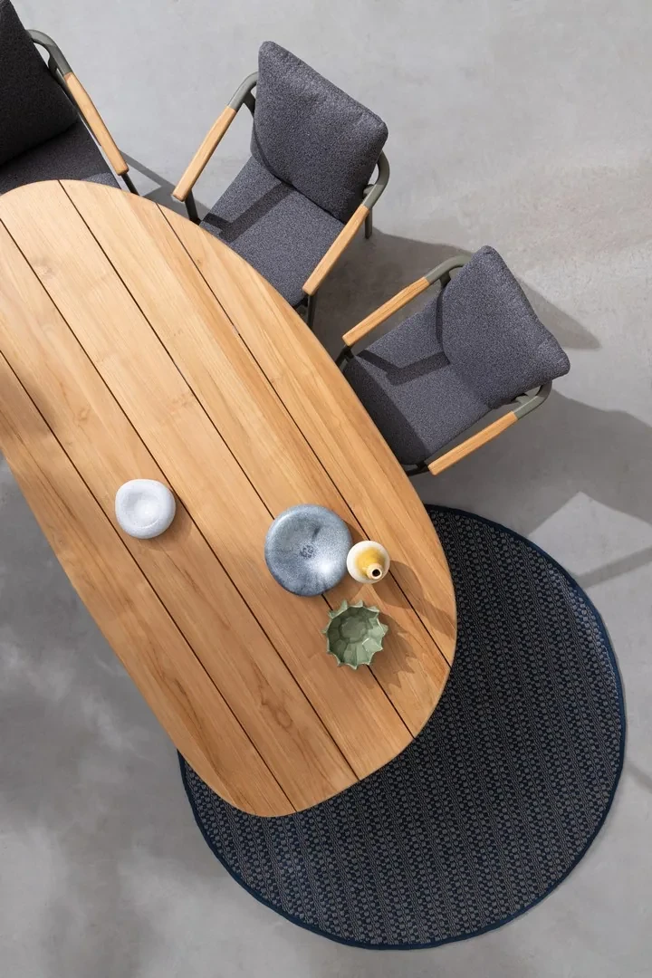 Titus - Table de jardin 220x110 cm