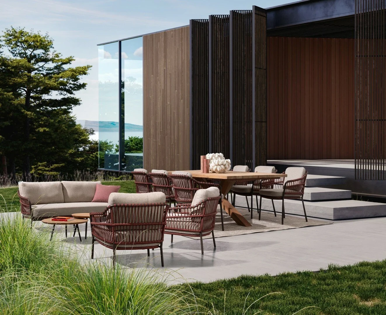 Jersey - Table de jardin 240x100 cm