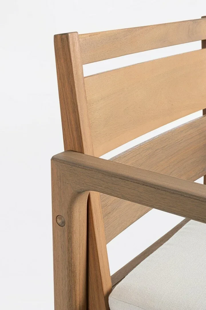 Adrian - Table de jardin 240x100 cm et 6 chaises
