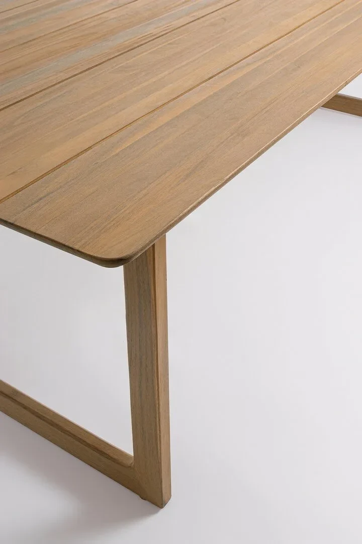 Adrian - Table de jardin 240x100 cm et 6 chaises