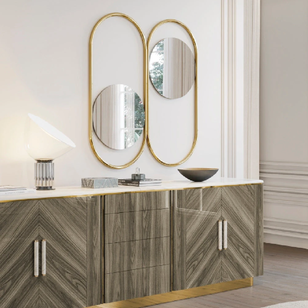 Mattea 2600 - Buffet 4 portes et 4 tiroirs
