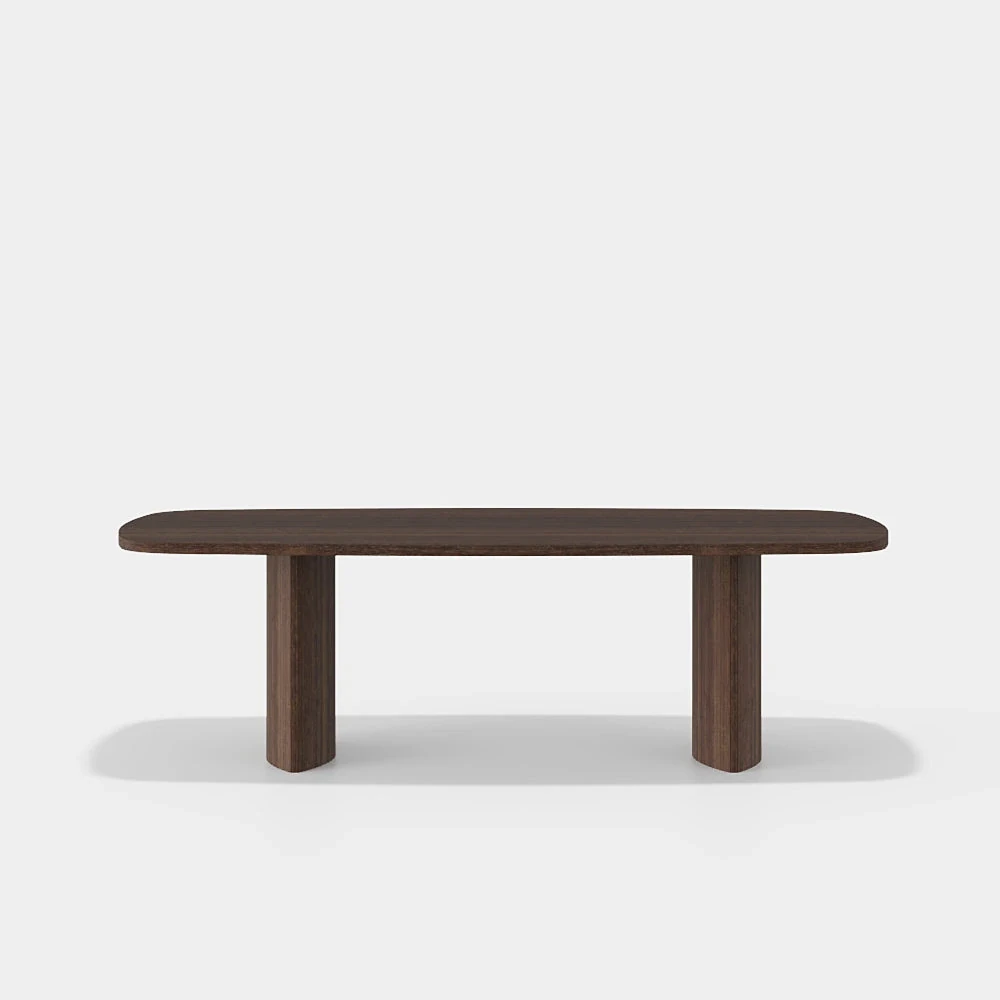 Laggi 2400 - Table de repas · Eucalyptus fumé mat