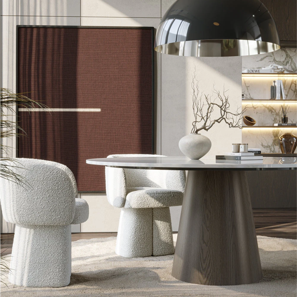 Senza - Table de repas ronde