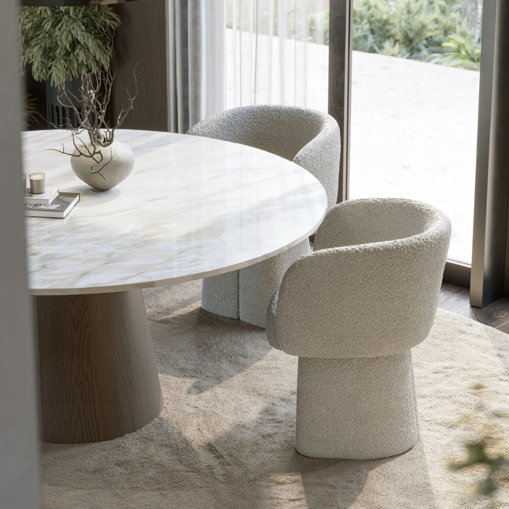 Senza - Table de repas ronde