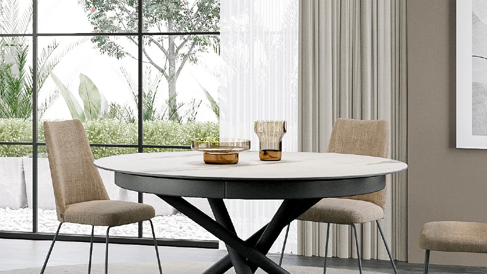 Tepui 135 cm - Table de repas extensible