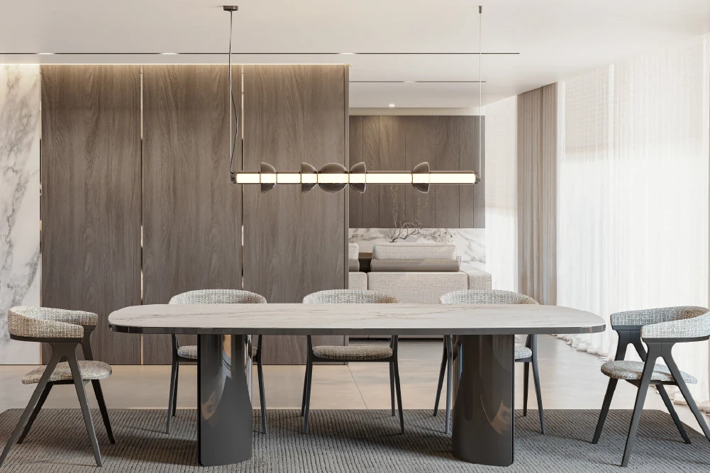 Vollmer 220 cm - Table de repas