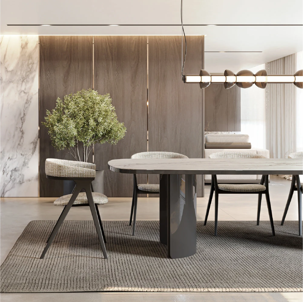 Vollmer 220 cm - Table de repas
