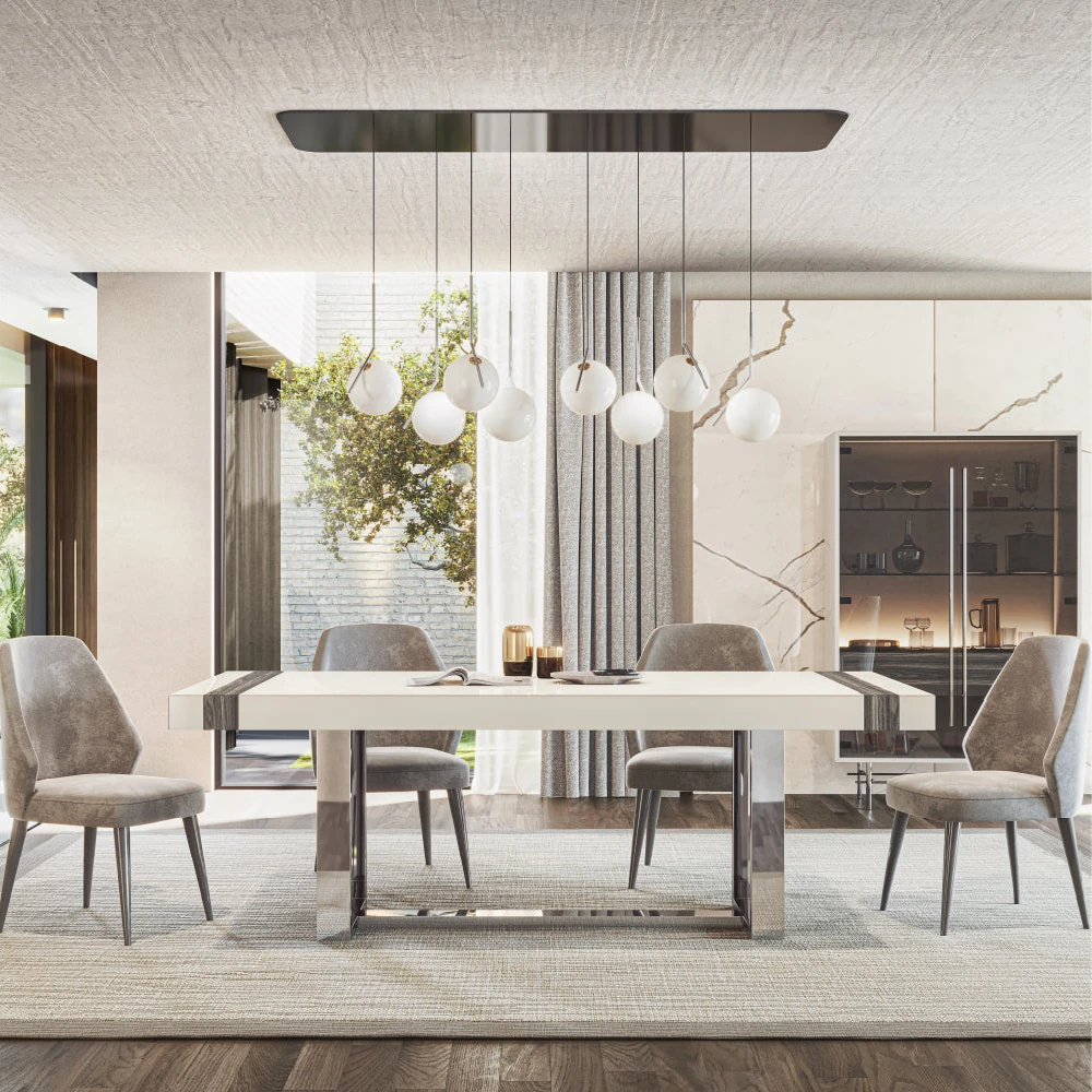 Laer - Table de repas extensible