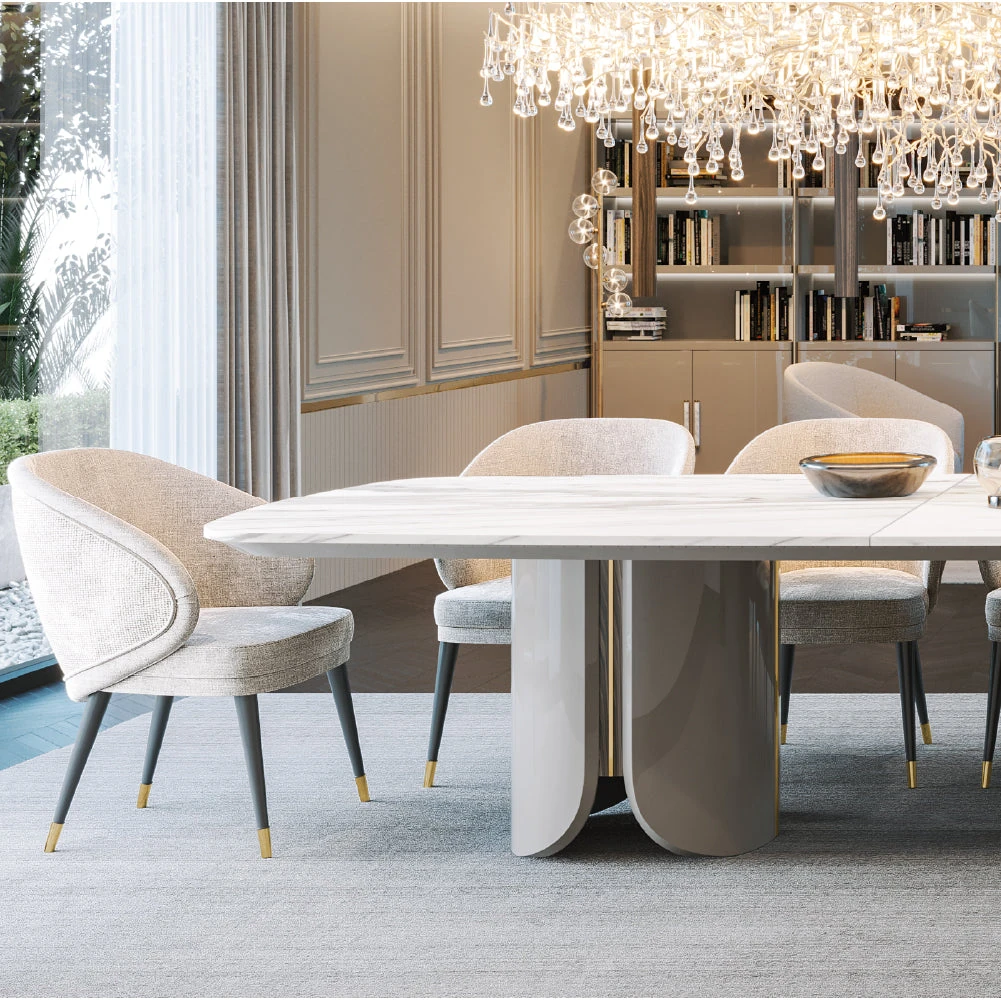 Vercelli 300 cm - Table de repas
