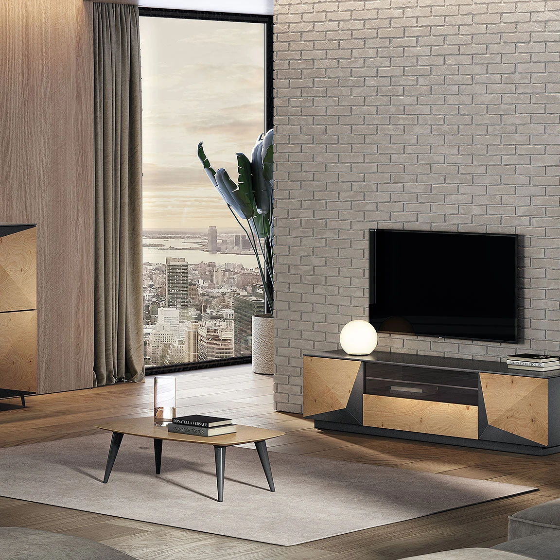 Minho - Meuble TV et table basse