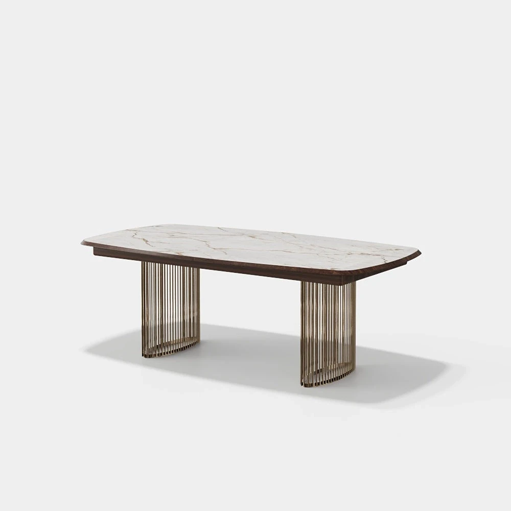 Lazzari 220 cm - Table de repas extensible