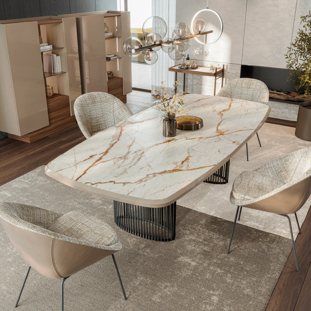 Lazzari 220 cm - Table de repas extensible