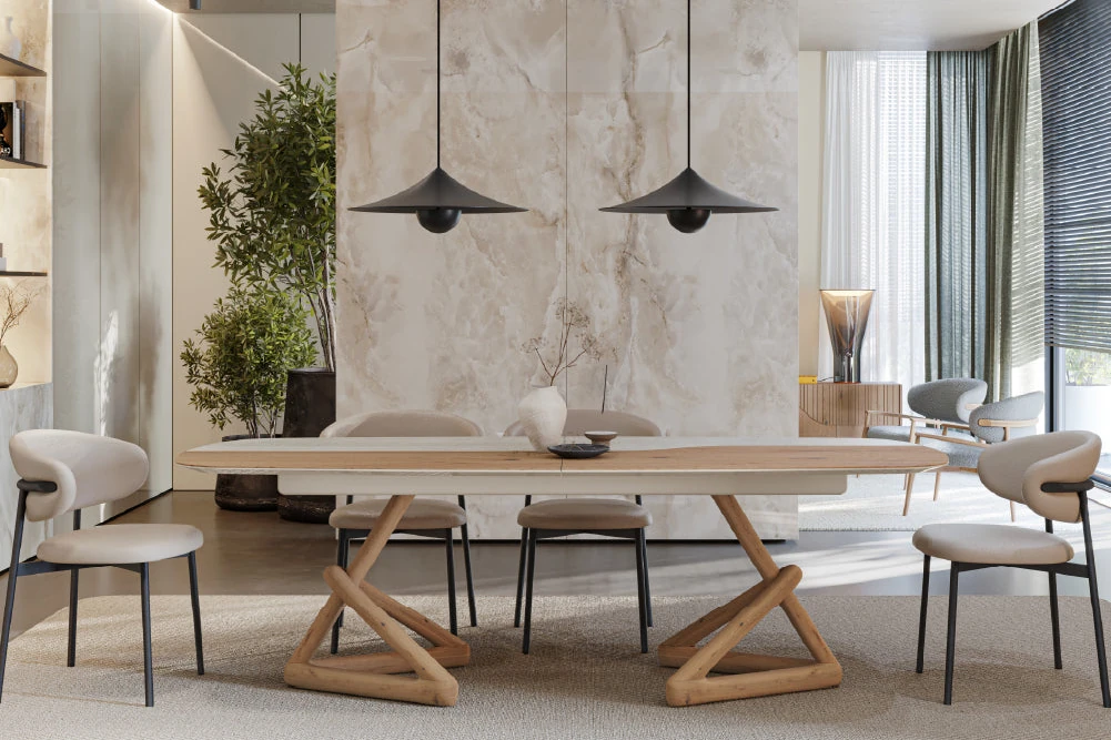 Raggi - Table de repas extensible