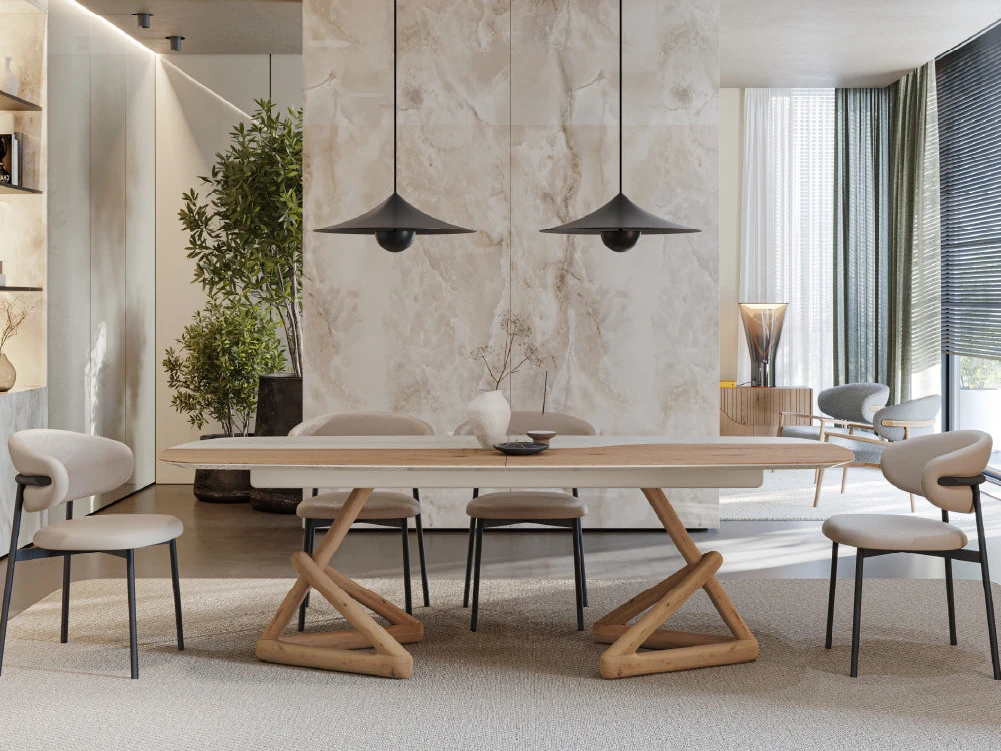 Raggi - Table de repas extensible