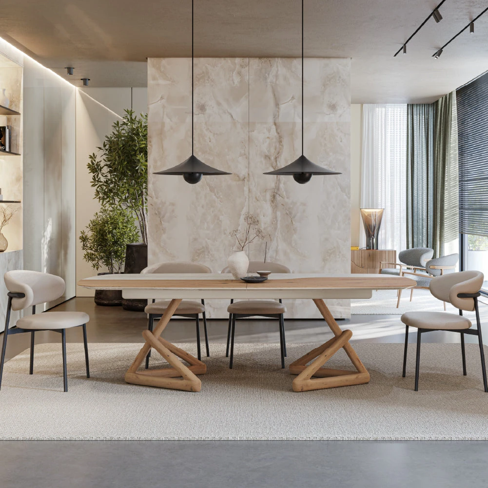 Raggi - Table de repas extensible