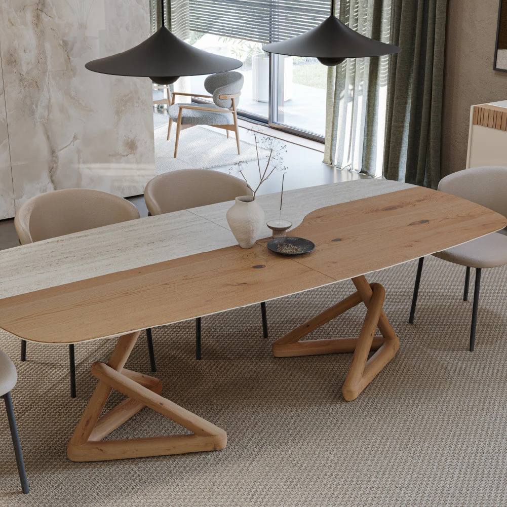 Raggi - Table de repas extensible