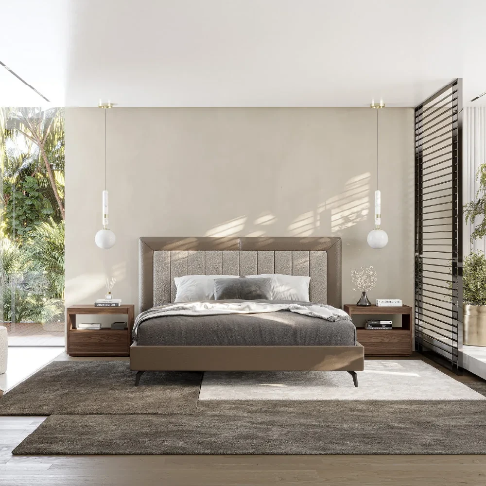 Hilay II - Lit base suspendue