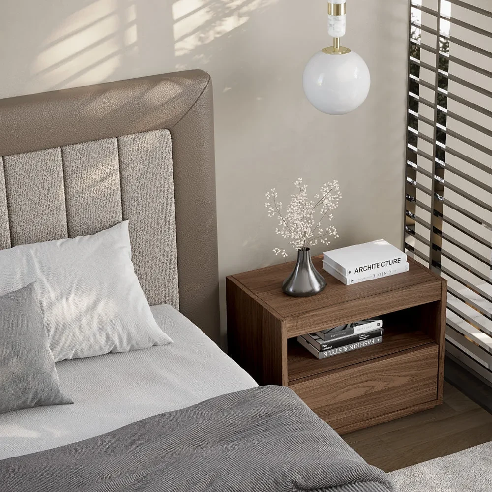 Hilay II - Lit base suspendue