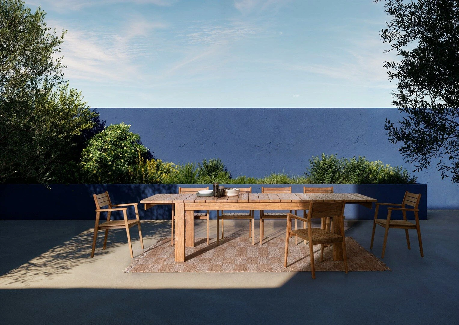 Zorritos - Table de jardin extensible 220-300 cm