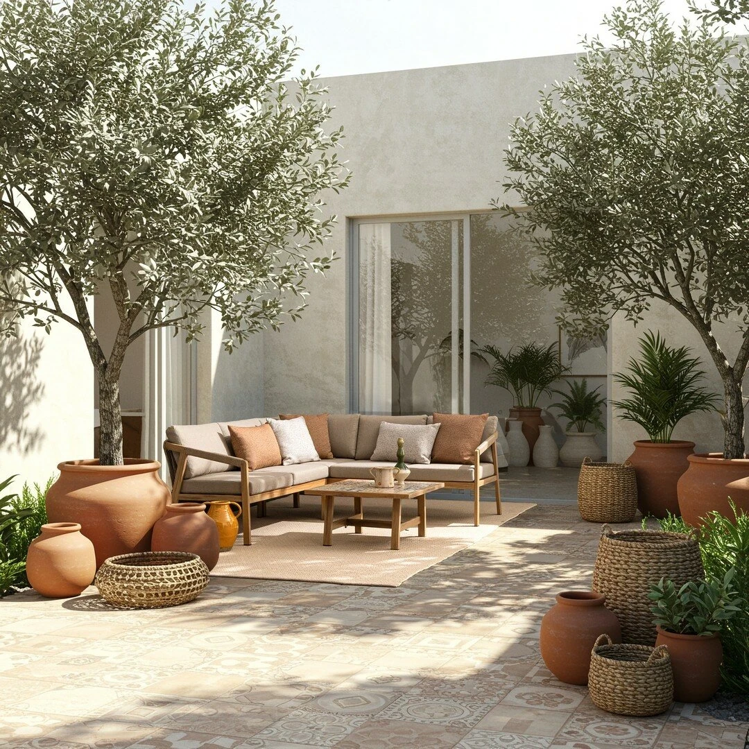Kalimera desert - Salon de jardin d’angle