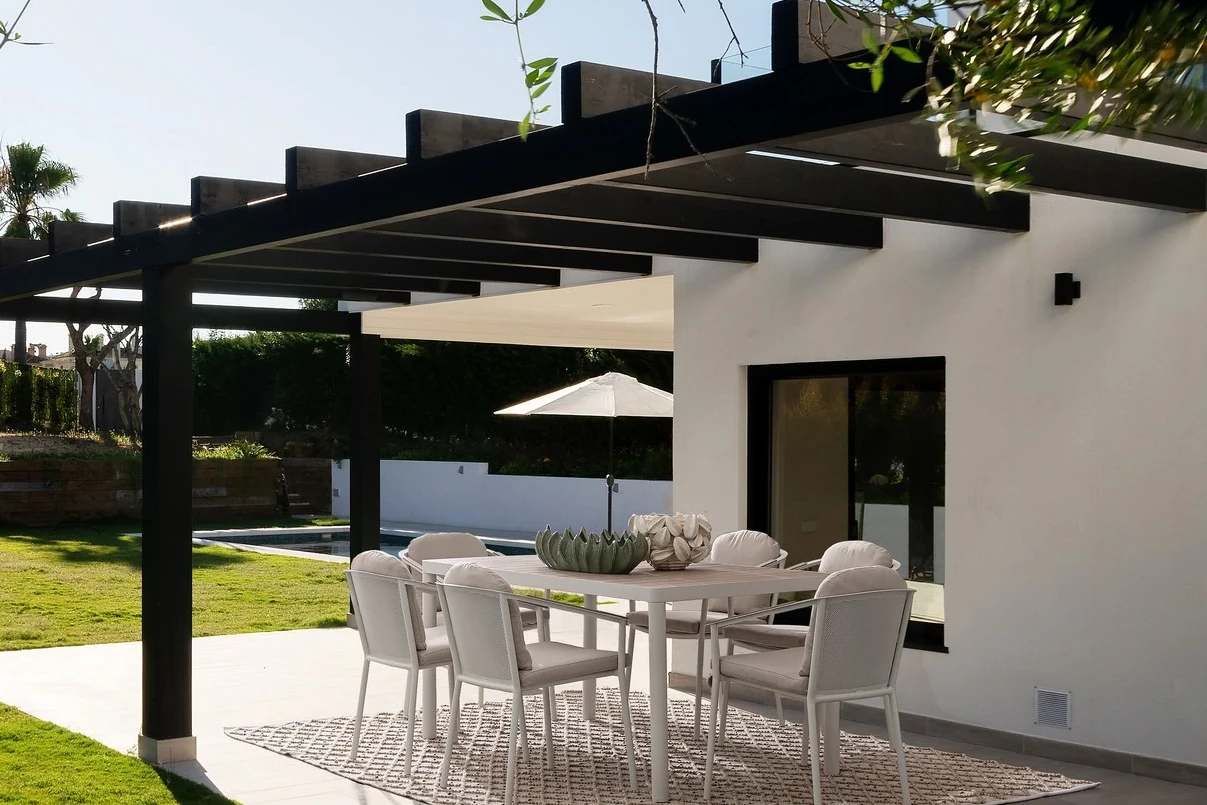 Ulises - Ensemble de jardin, table et 6 chaises