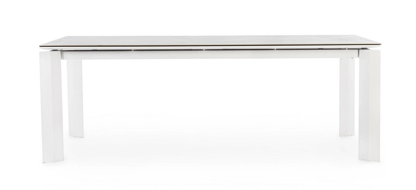 Otavio blanc - Table de jardin extensible 220/280/340 x 95 cm